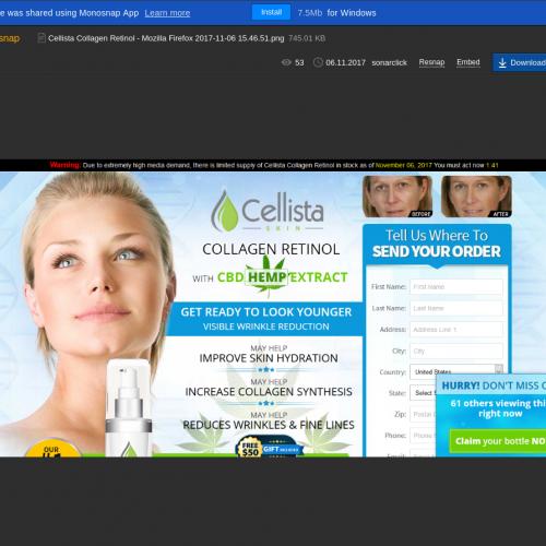 CBD Collagen Retinol SS - (US, CA) - CC