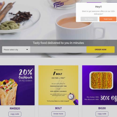 Faasos.com CPS - India